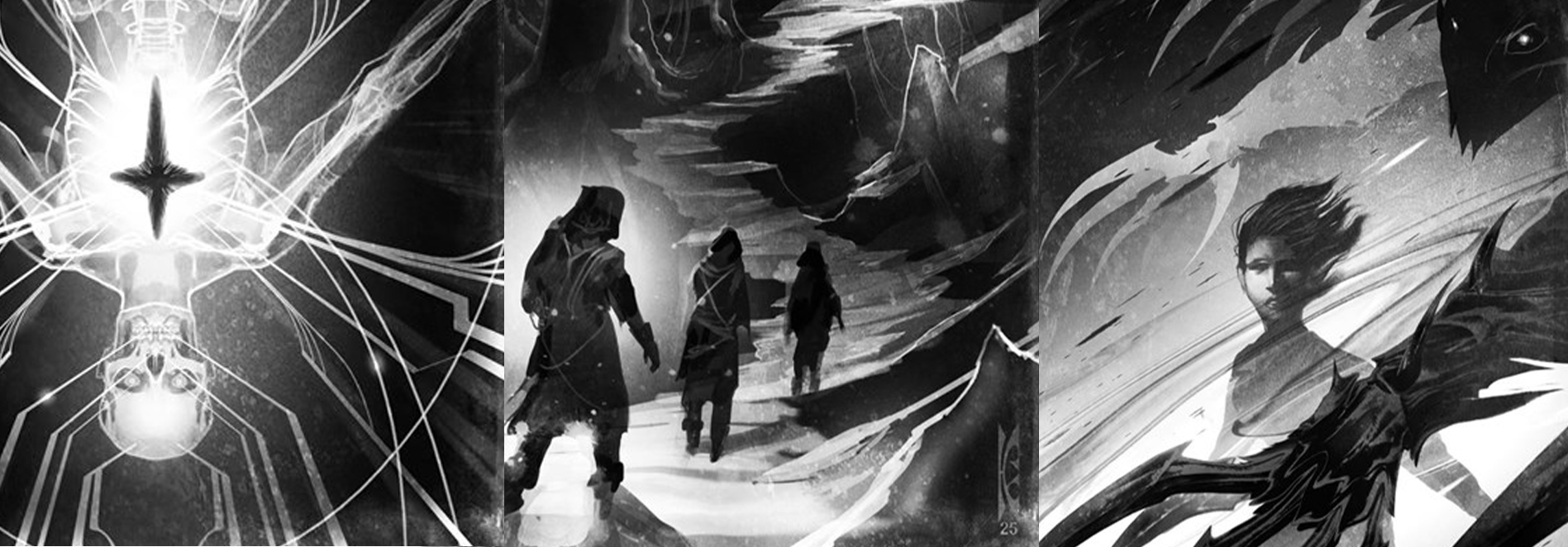 Special edition illustrations for Endymion